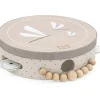 Tamburello con Sonagli in Legno FSC - Nougat -12+ m