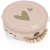 Tamburello con Sonagli - Rosa - Legno Certificato FSC