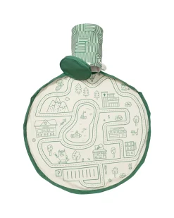 Tappeto Gioco + Cesta Porta Giochi 2-in-1 - Strada - 3+ anni