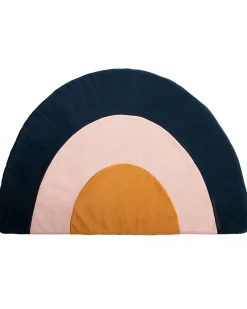Tappeto Giocoin Velluto - Arcobaleno Blu Notte - 105x70 cm