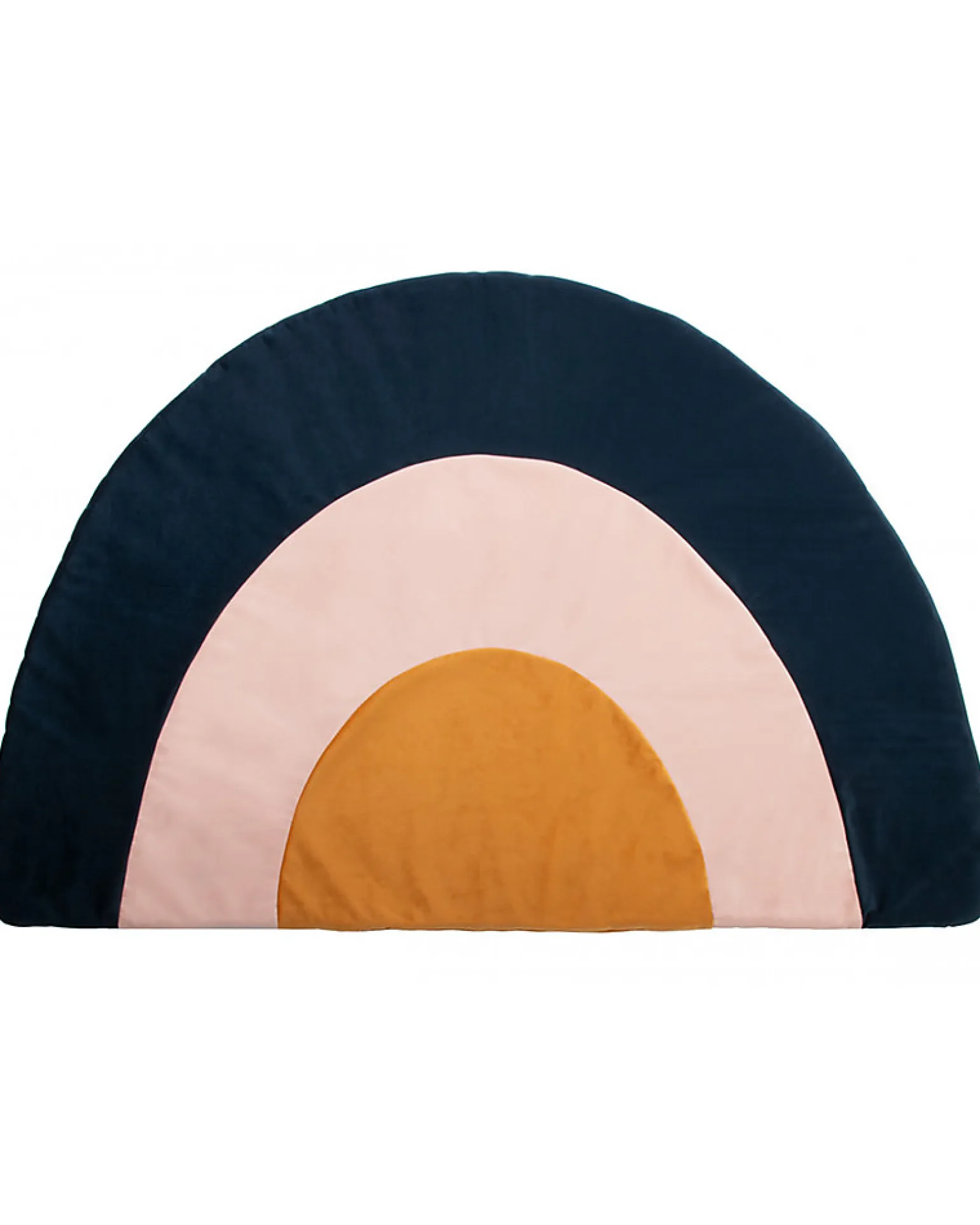 Tappeto Giocoin Velluto - Arcobaleno Blu Notte - 105x70 cm