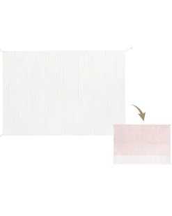 Tappeto Lavabile e Reversibile Gelato - Rosa - Cotone (120x160 cm)