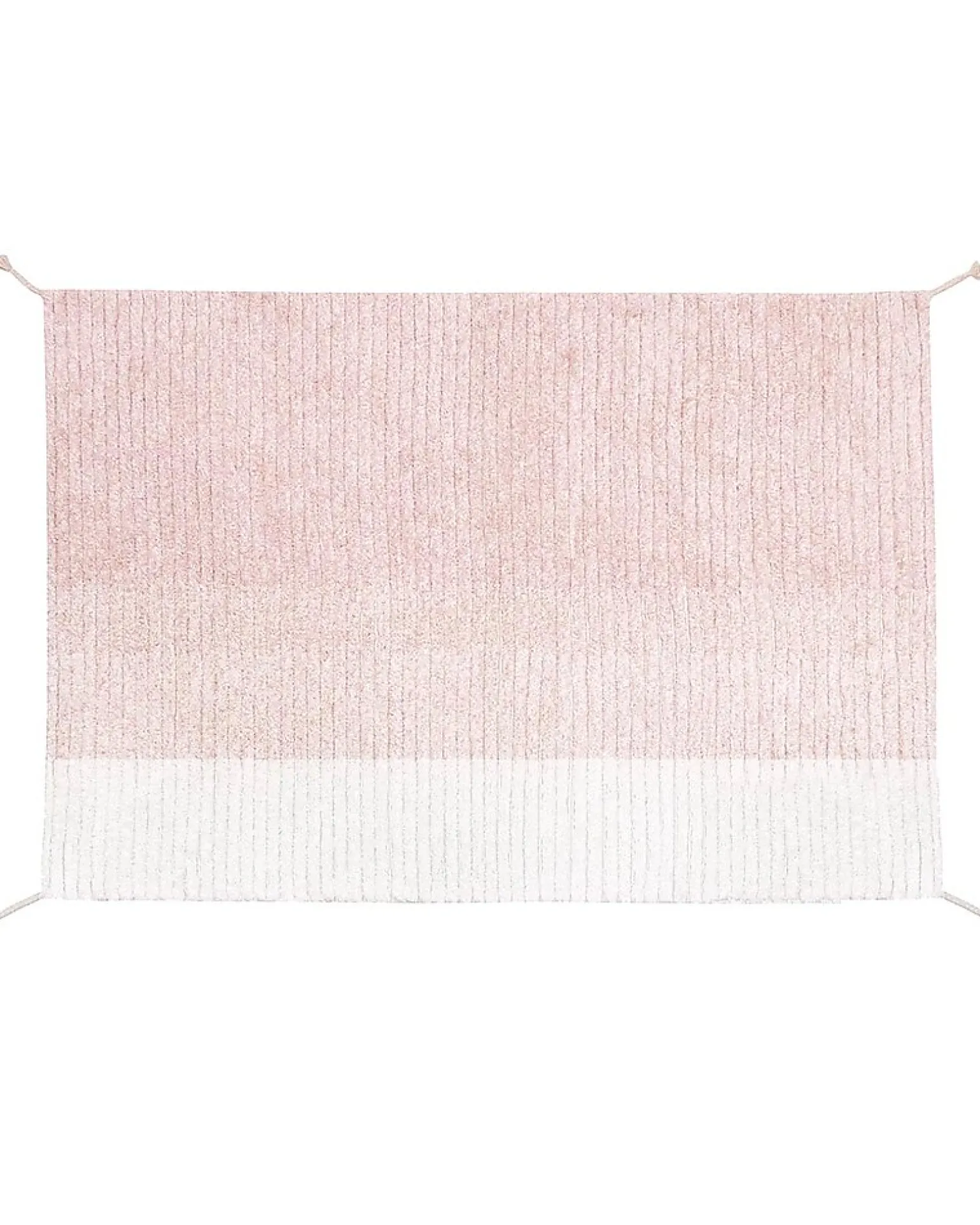 Tappeto Lavabile e Reversibile Gelato - Rosa - Cotone (120x160 cm)