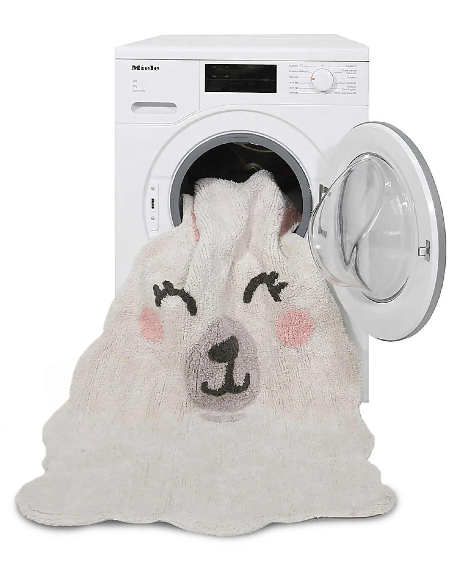 Tappeto Lavabile Smile Like a Llama - Cotone (82x120 cm)