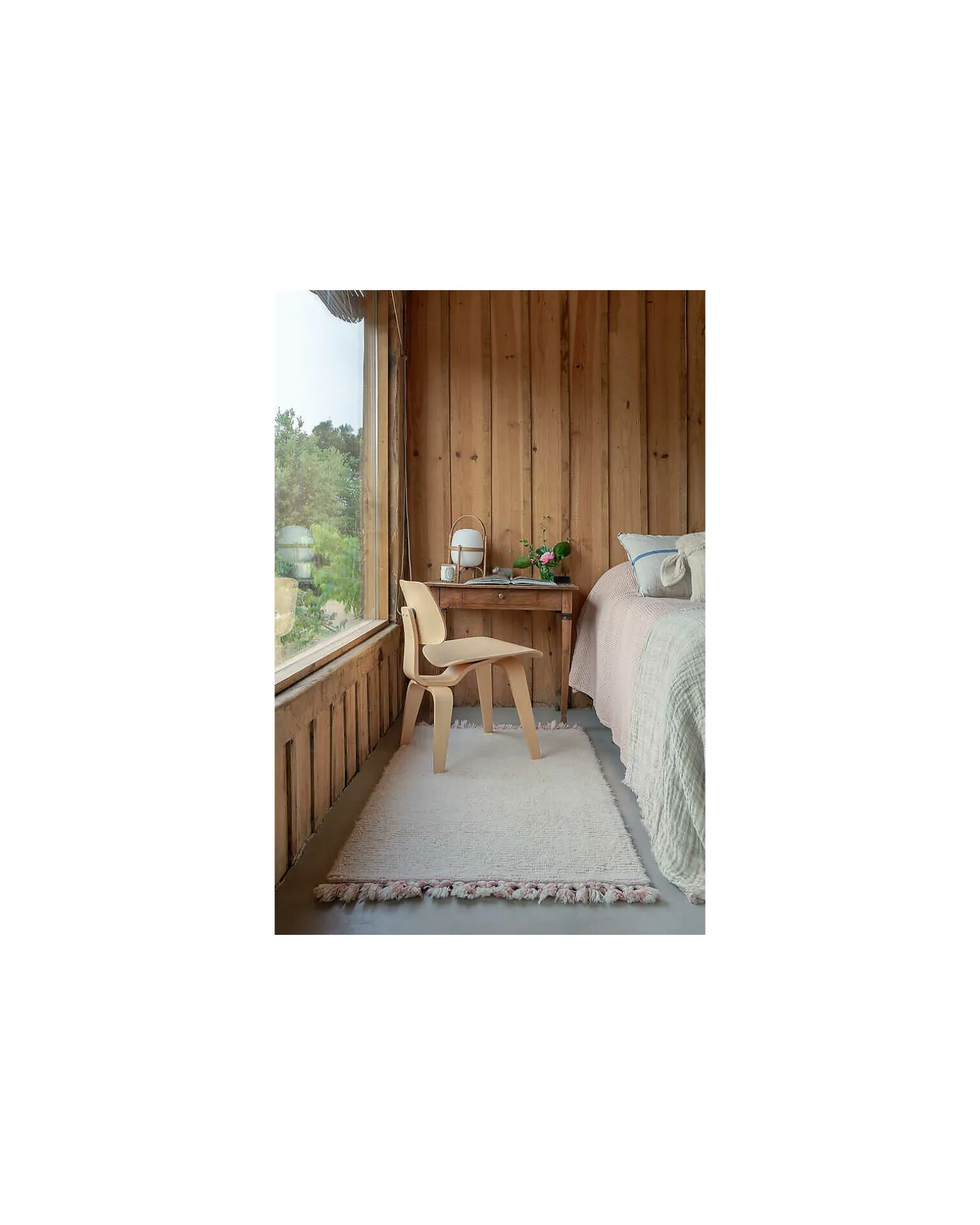 Tappeto Lavabile Woolable Rug S - Koa Pink - Lana - (80x140 cm)