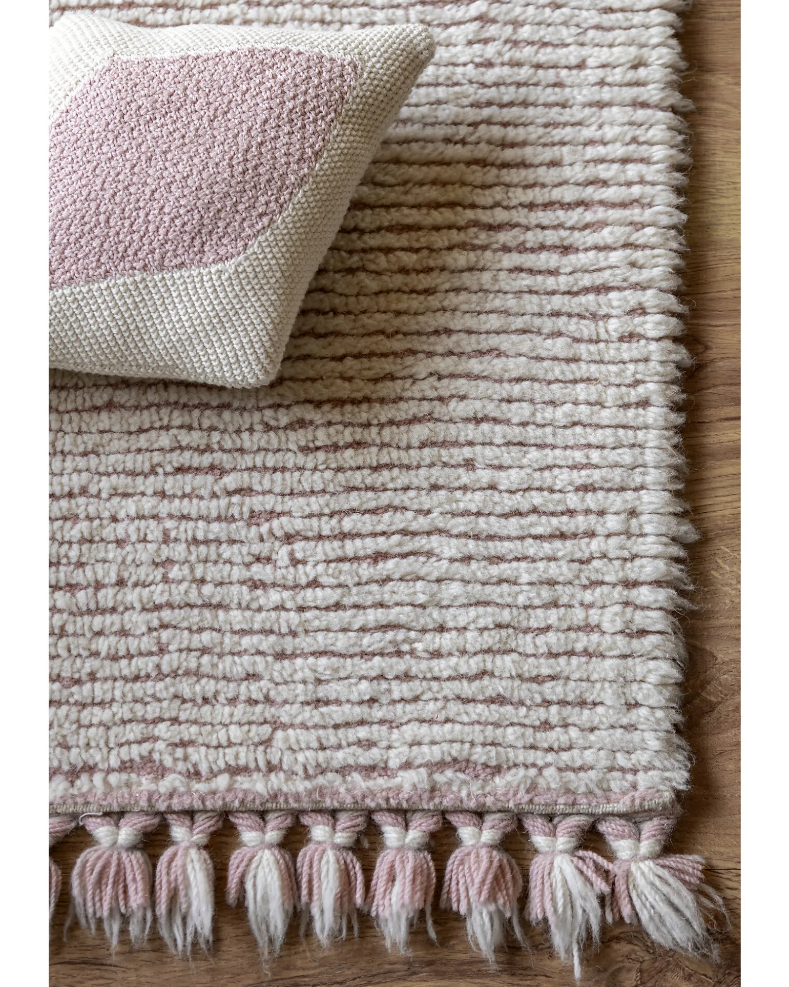 Tappeto Lavabile Woolable Rug S - Koa Pink - Lana - (80x140 cm)