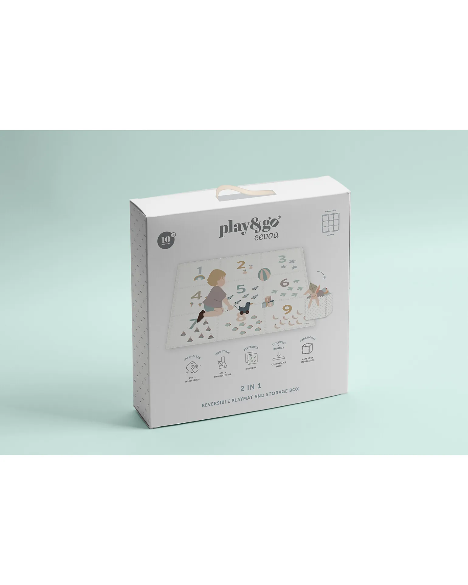 Tappeto Puzzle - Numeri - 180x180 cm - 100% EVA Foam