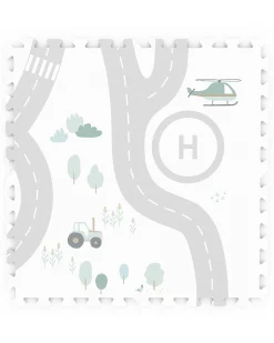 Tappeto Puzzle - Road - 120x180 cm - 100% EVA Foam