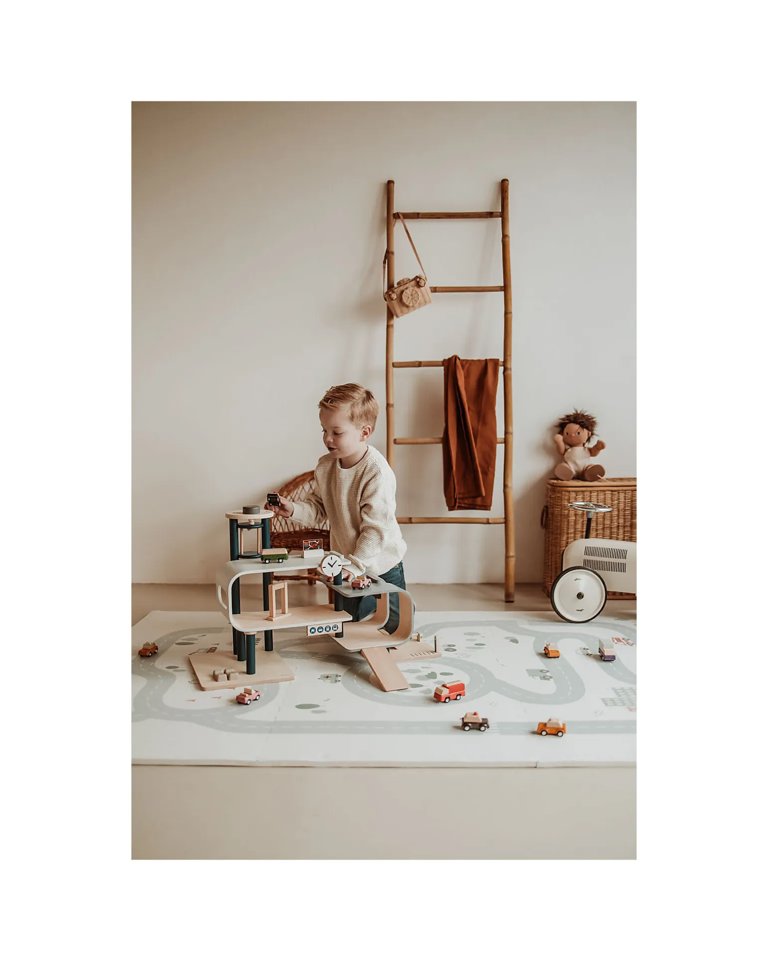 Tappeto Puzzle - Road - 120x180 cm - 100% EVA Foam