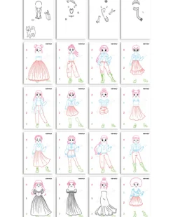 Tavola Luminosa per Disegno e Scrittura - Moda - Creatività e Divertimento per Bambini - 5+ anni