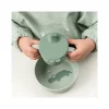 Tazza con Beccuccio - Happy Dots Verde - 100% PP Alimentare