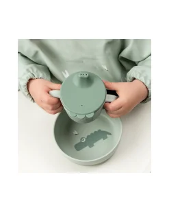 Tazza con Beccuccio - Happy Dots Verde - 100% PP Alimentare