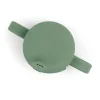 Tazza con Beccuccio Peekaboo - Elphee - Verde - 100% Silicone Alimentare - con Due Manici