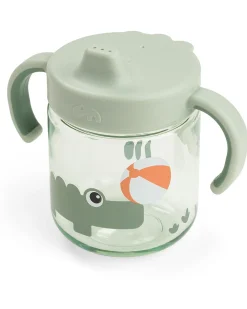 Tazza da Apprendimento con Manici Anti-Slip 260 ml - Playground - Verde