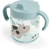Tazza da Apprendimento con Manici Anti-Slip 260 ml - Tiny Farm - Blue