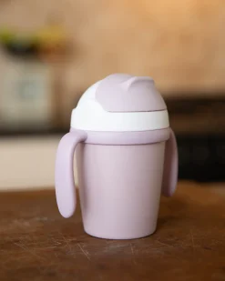 Tazza da Apprendimento 250 ml - Rosa - Materiale Sostenibile
