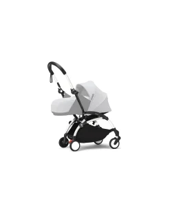 Telaio Passeggino YOYO3 - Bianco - Comprende ampio Cestino e Cinghia per il Trasporto!