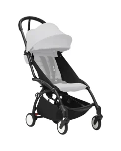 Telaio Passeggino YOYO3 - Nero - Comprende ampio Cestino e Cinghia per il Trasporto!