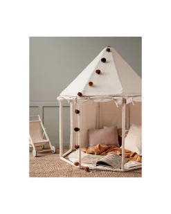 Tenda da Gioco a Padiglione in Cotone - Bianco Sporco - Il rifugio perfetto!