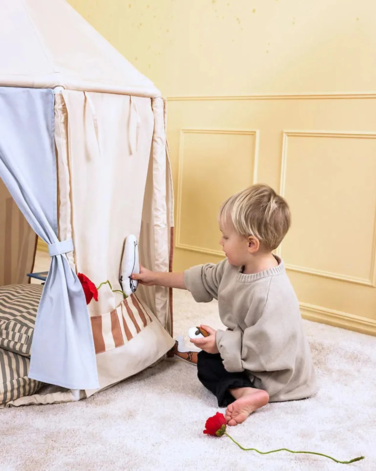 Tenda da Gioco con Figure - Moomin - 100% Cotone - 2+ anni