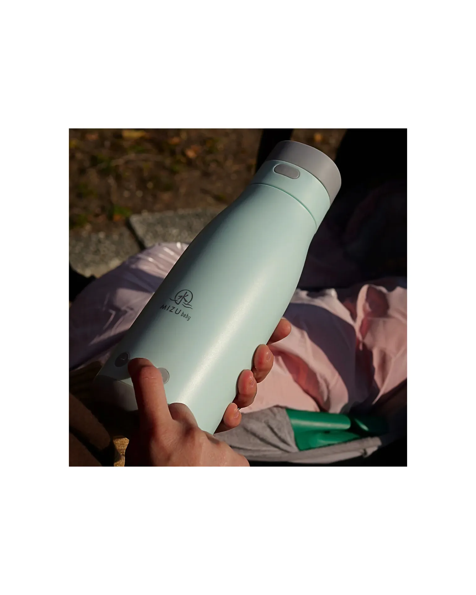 Thermos Doppia Alimentazione Yume Evolution - Azzurro- Il Primo Scaldabiberon Portatile Ideale per Latte Liquido e Artificiale