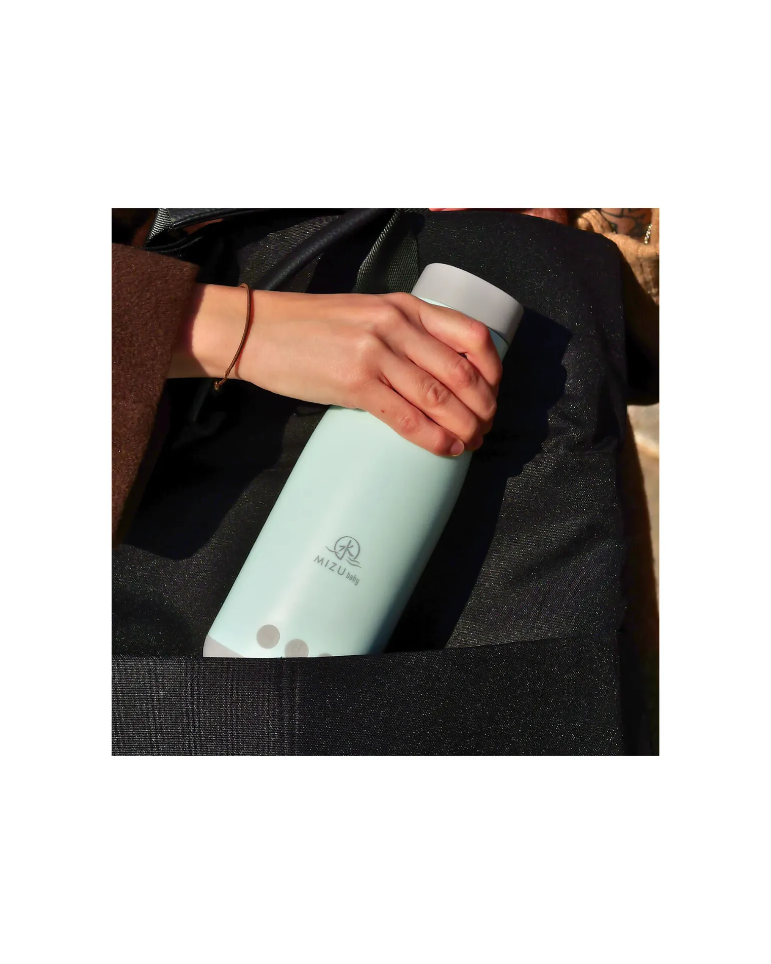 Thermos Doppia Alimentazione Yume Evolution - Azzurro- Il Primo Scaldabiberon Portatile Ideale per Latte Liquido e Artificiale
