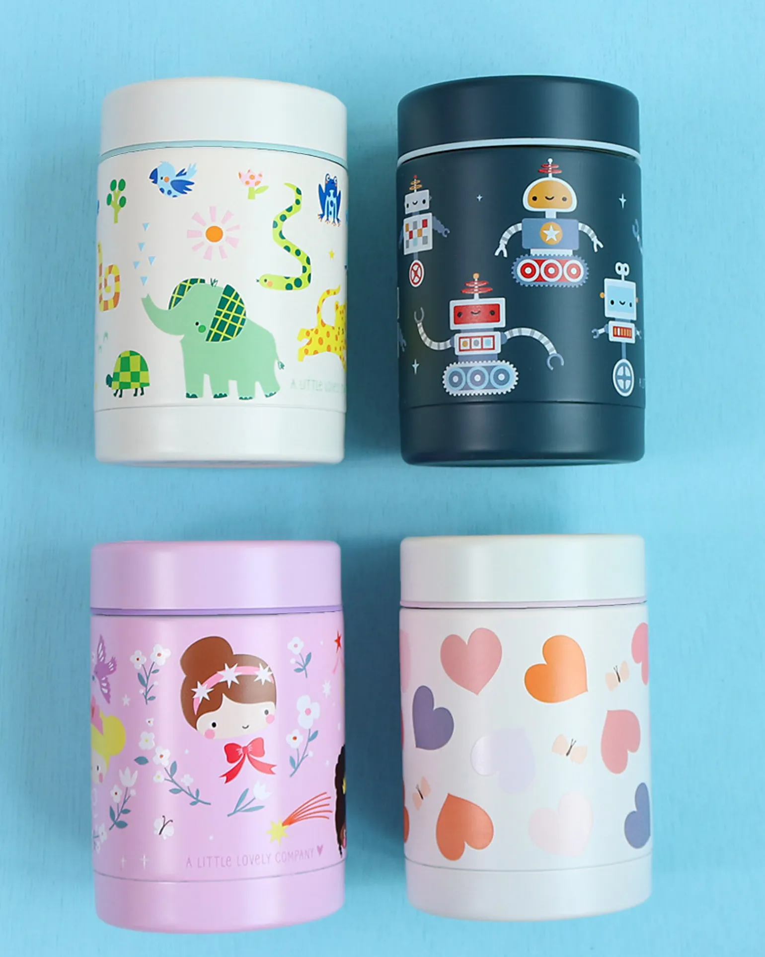 Thermos Porta Cibo in Acciaio Inossidabile - 300 ml - Robot