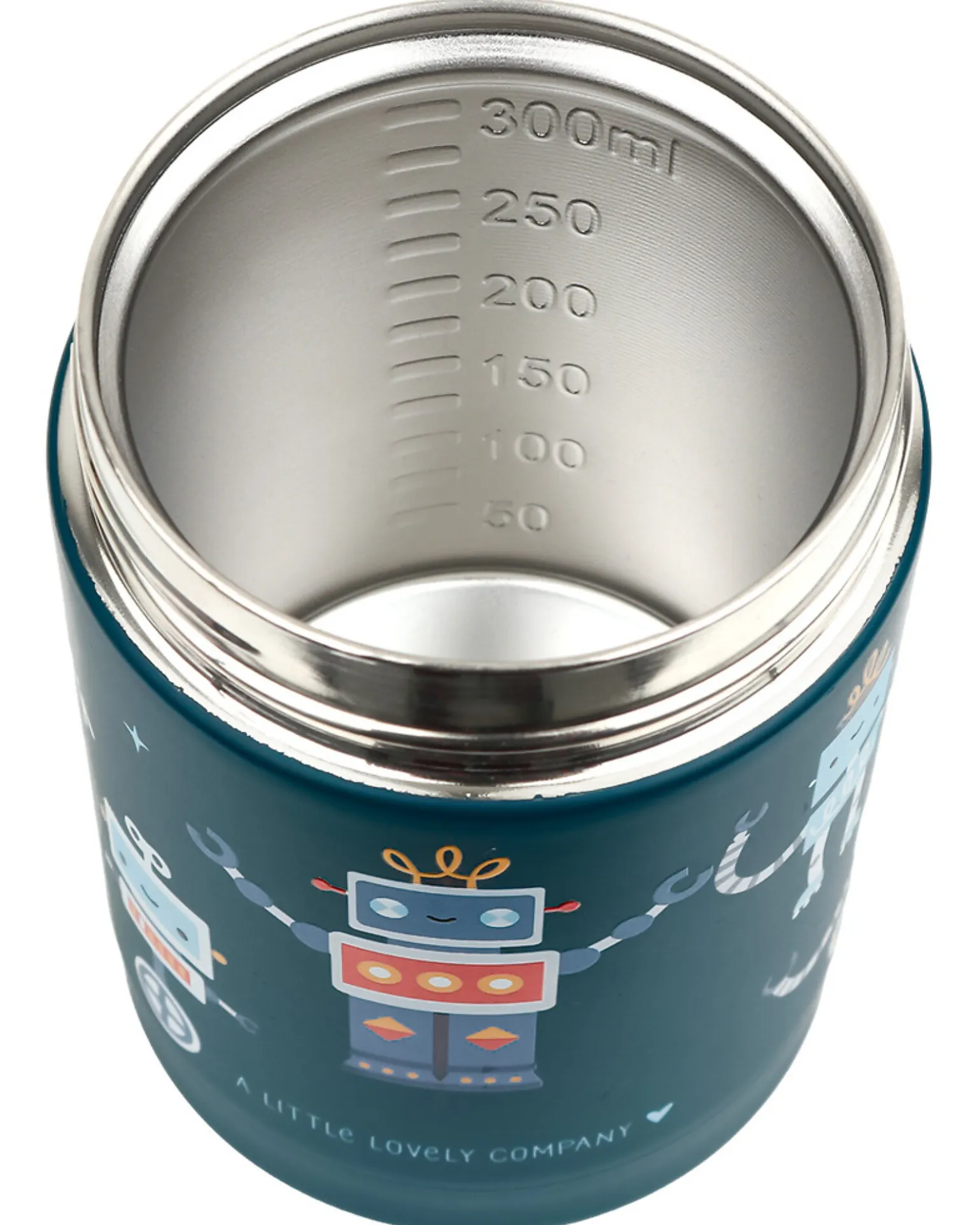 Thermos Porta Cibo in Acciaio Inossidabile - 300 ml - Robot