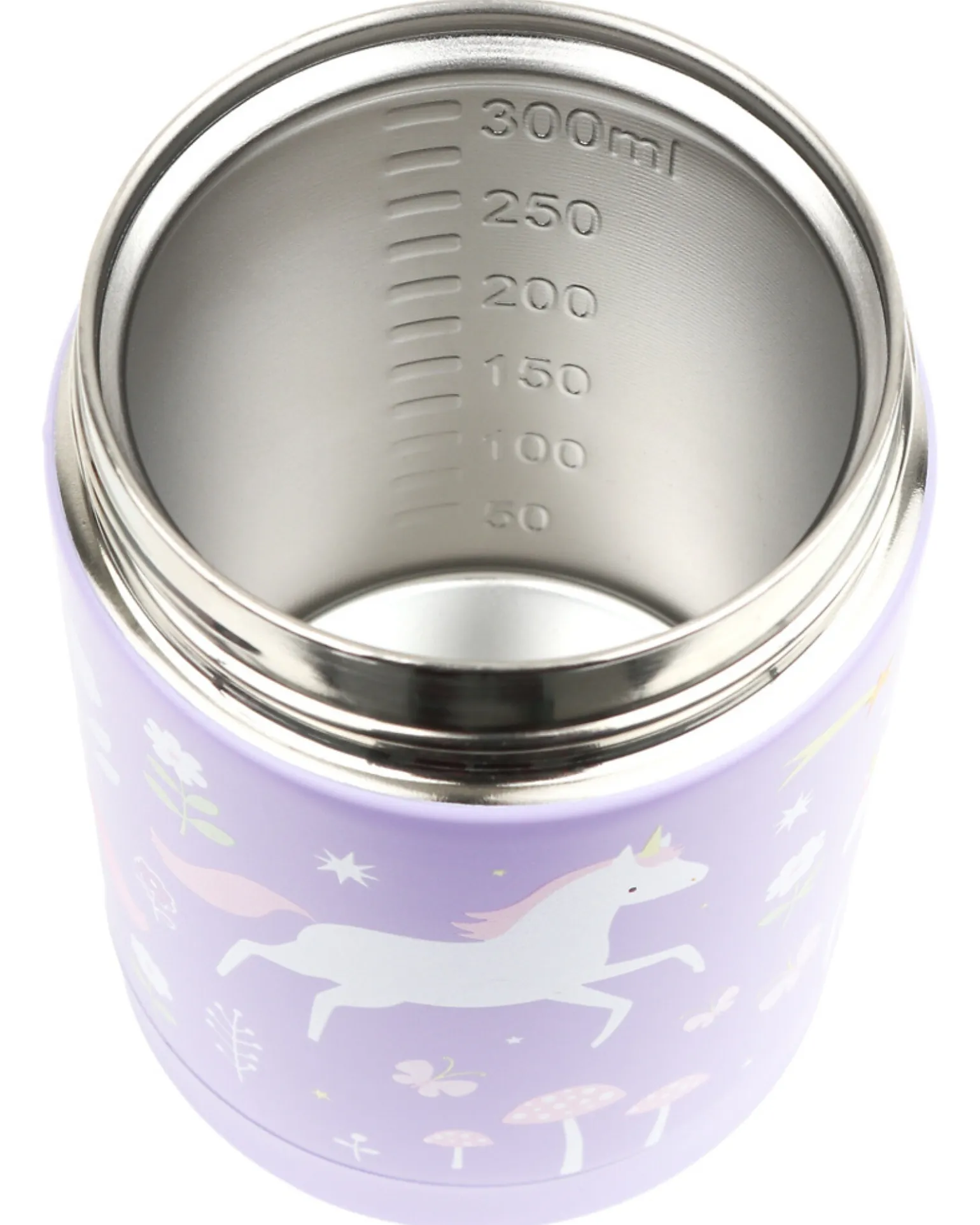 Thermos Porta Cibo in Acciaio Inossidabile - 300 ml - Unicorni