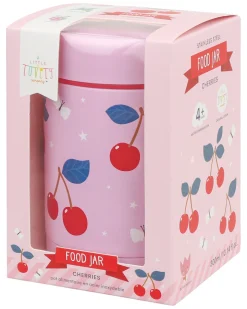 Thermos Porta Cibo in Acciaio Inossidabile - 300 ml - Ciliegie