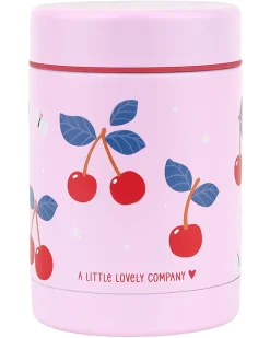 Thermos Porta Cibo in Acciaio Inossidabile - 300 ml - Ciliegie