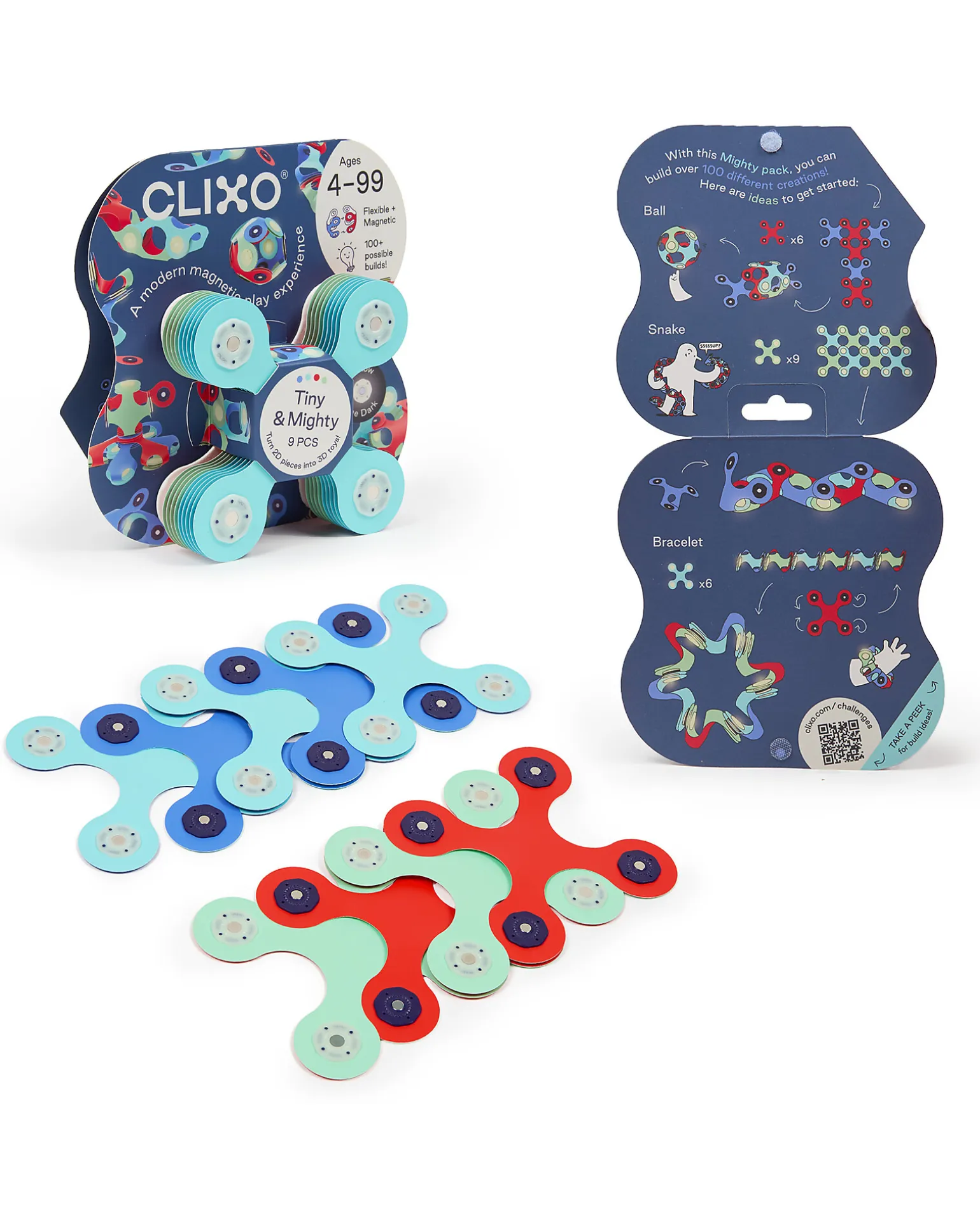 Tiny & Mighty - 9 Pezzi - Oceano - Gioco Magnetico STEAM - 4+ Anni