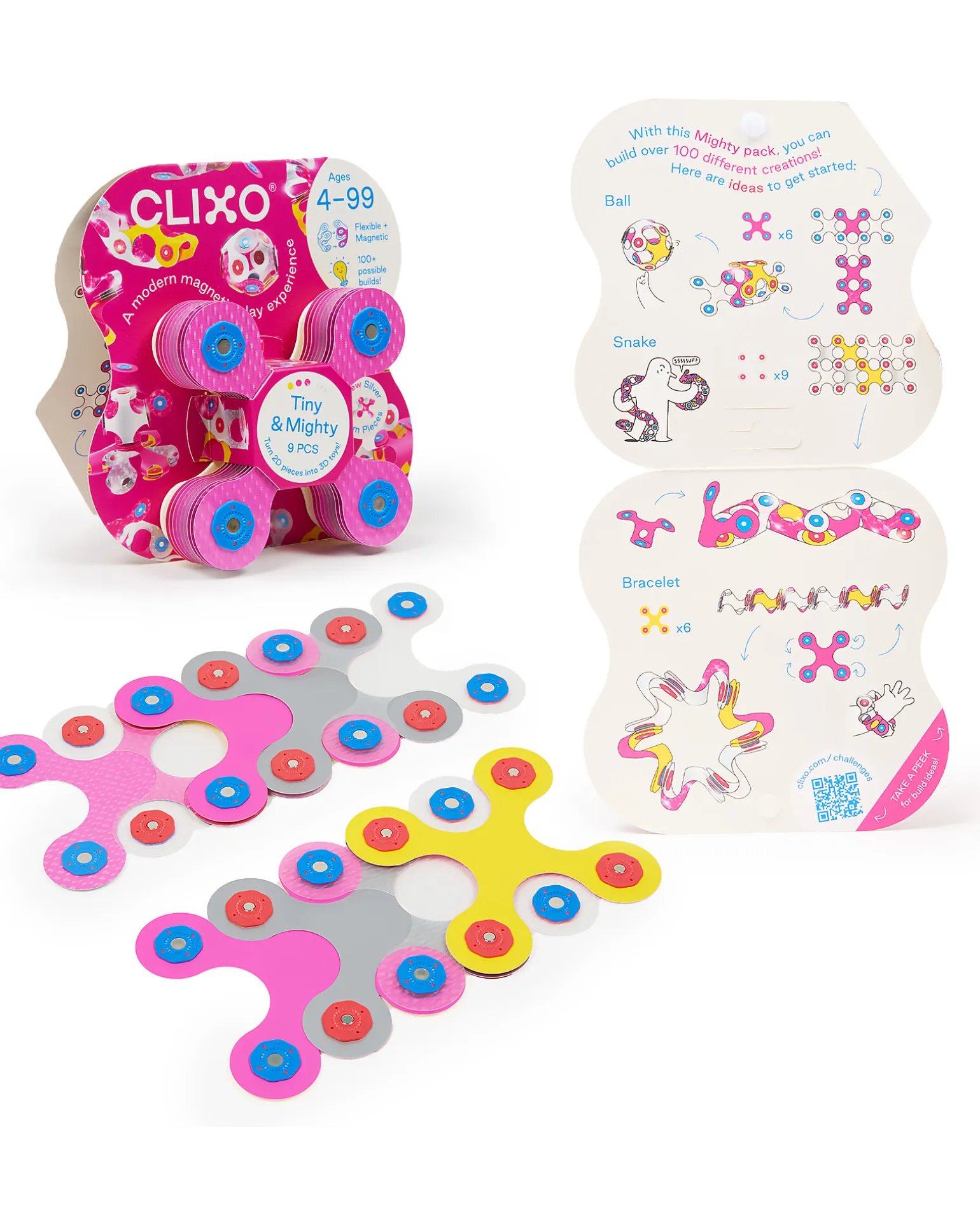 Tiny & Mighty - 9 Pezzi - Scintille - Gioco Magnetico STEAM - 4+ Anni