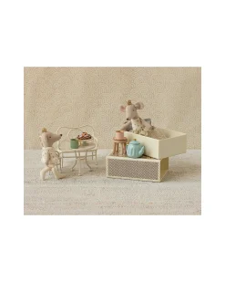 Topini Gemelli Reali - Sorellina e Fratellino in Scatola - Altezza 11 cm