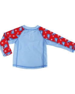 Top Maniche Lunghe da Bagno - Rash Guard per Neonato - Sunny la Foca