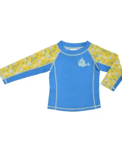 Top Maniche Lunghe da Bagno - Rash Guard per Neonato - Willy la Balena