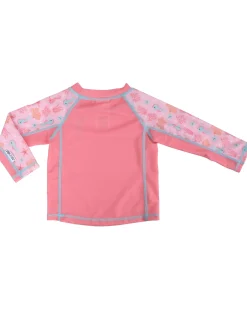 Top Maniche Lunghe da Bagno - Rash Guard per Neonato - Sally il Cavalluccio Marino