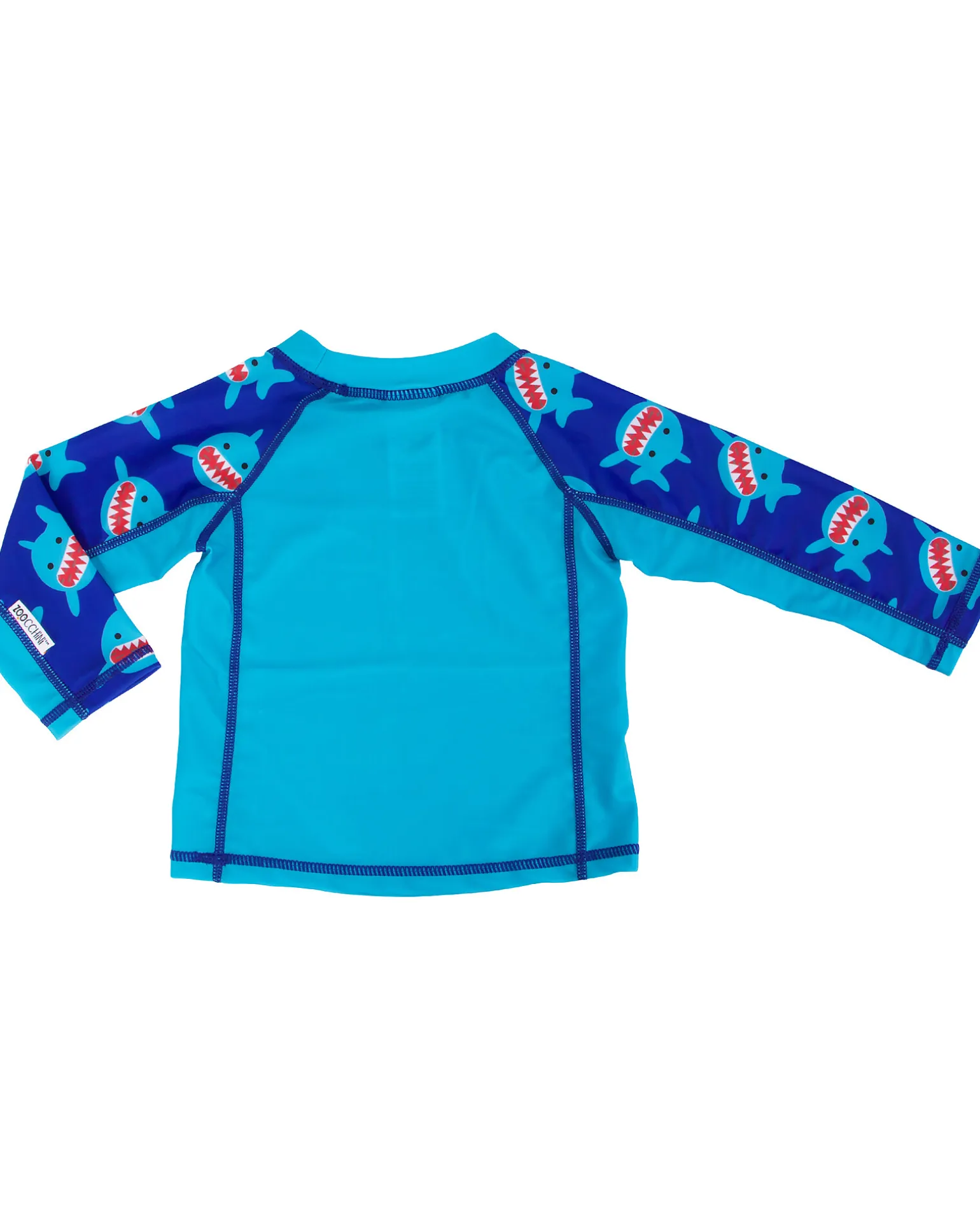 Top Maniche Lunghe da Bagno - Rash Guard per Neonato - Sherman lo Squalo
