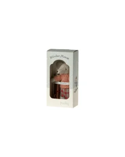 Topo D'inverno - Sorella Maggiore - con Sci - Altezza 13 cm