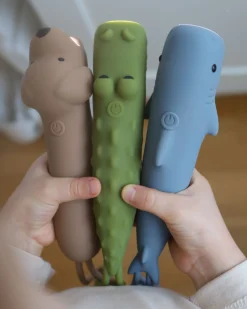 Torcia in Morbido Silicone - Squalo - Luminosità Regolabile