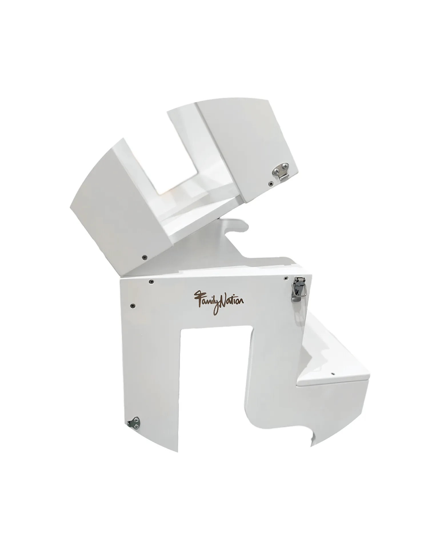 Torre Montessori 2 in 1 - Bianco - Convertibile in Tavolo+Sedia
