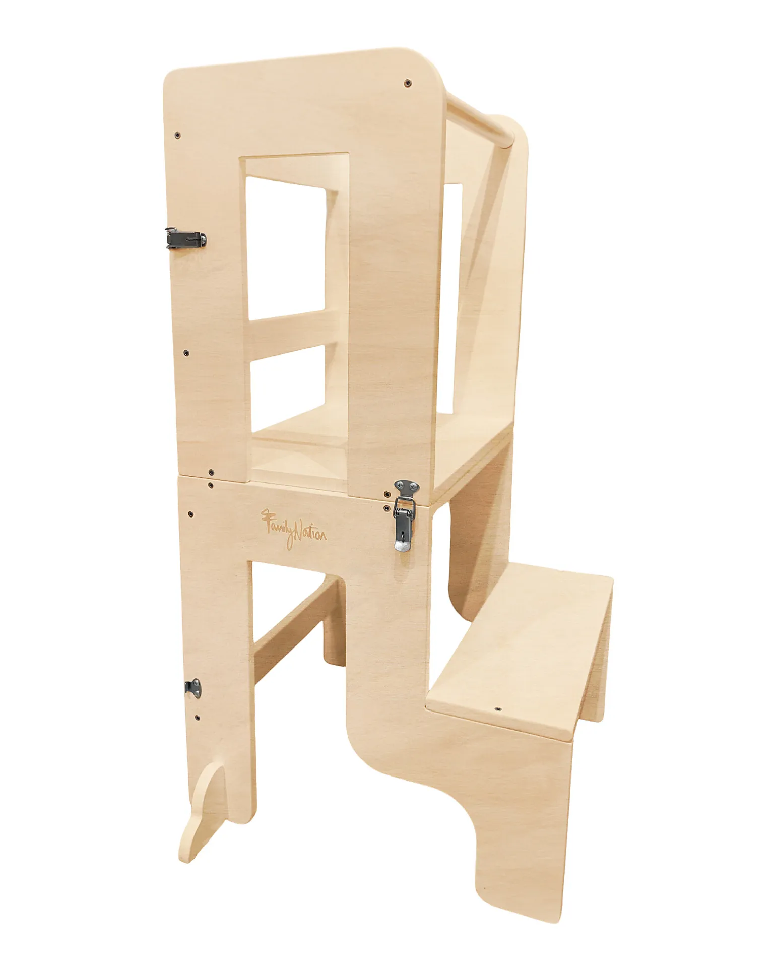 Torre Montessori 2 in 1 - Natural - Convertibile in Tavolo+Sedia