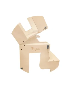 Torre Montessori 2 in 1 - Natural - Convertibile in Tavolo+Sedia