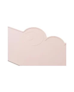 Tovaglietta in Silicone Alimentare con Bordo Rialzato - Croco - Cipria