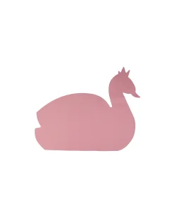 Tovaglietta in Silicone - Cigno - Rosa