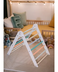 Triangolo Montessori Pikler Rainbow - Sunny Beach - Sviluppa Equilibrio e Agilità