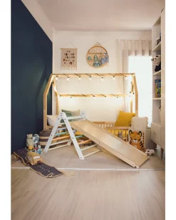 Triangolo Montessori Pikler Rainbow - Sunny Beach - Sviluppa Equilibrio e Agilità