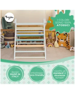 Triangolo Montessori Pikler Rainbow - Sunny Beach - Sviluppa Equilibrio e Agilità