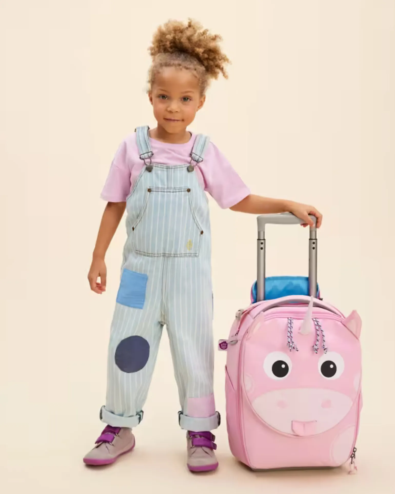 Trolley Bimbo - Unicorno - Ideale come Bagaglio a Mano