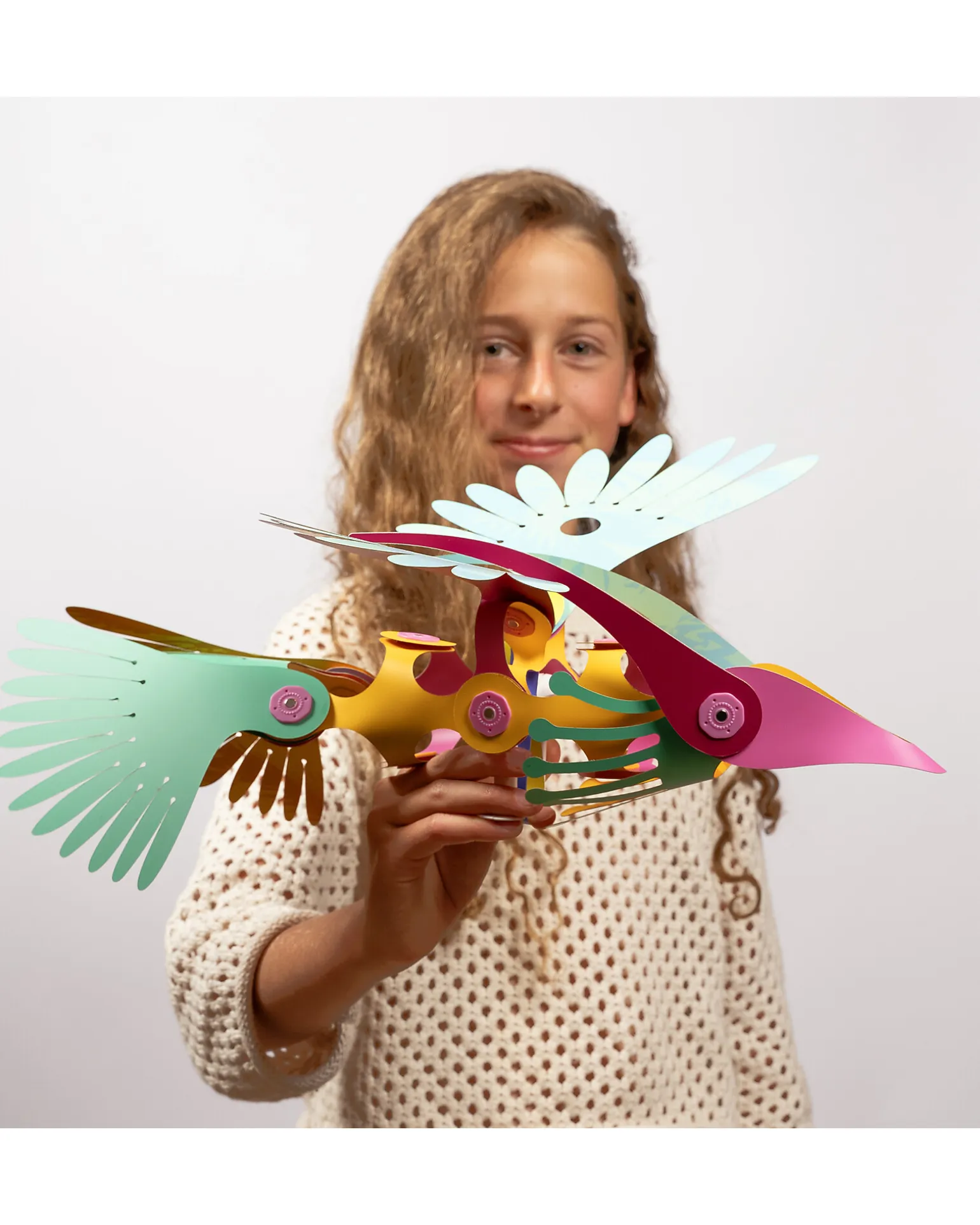 Tropical Birds - 22 Pezzi - Gioco Magnetico STEAM - 4+ Anni